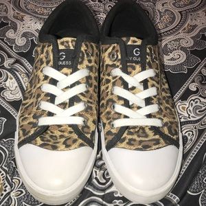 Cheetah print G by Guess sneakers